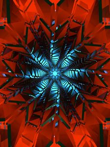 Preview wallpaper fractal, pattern, fragments, symmetry, abstraction