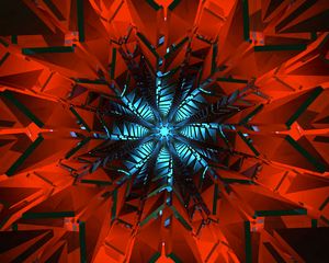 Preview wallpaper fractal, pattern, fragments, symmetry, abstraction