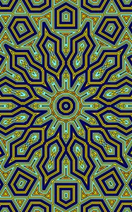 Preview wallpaper fractal, pattern, geometry, abstraction, colorful