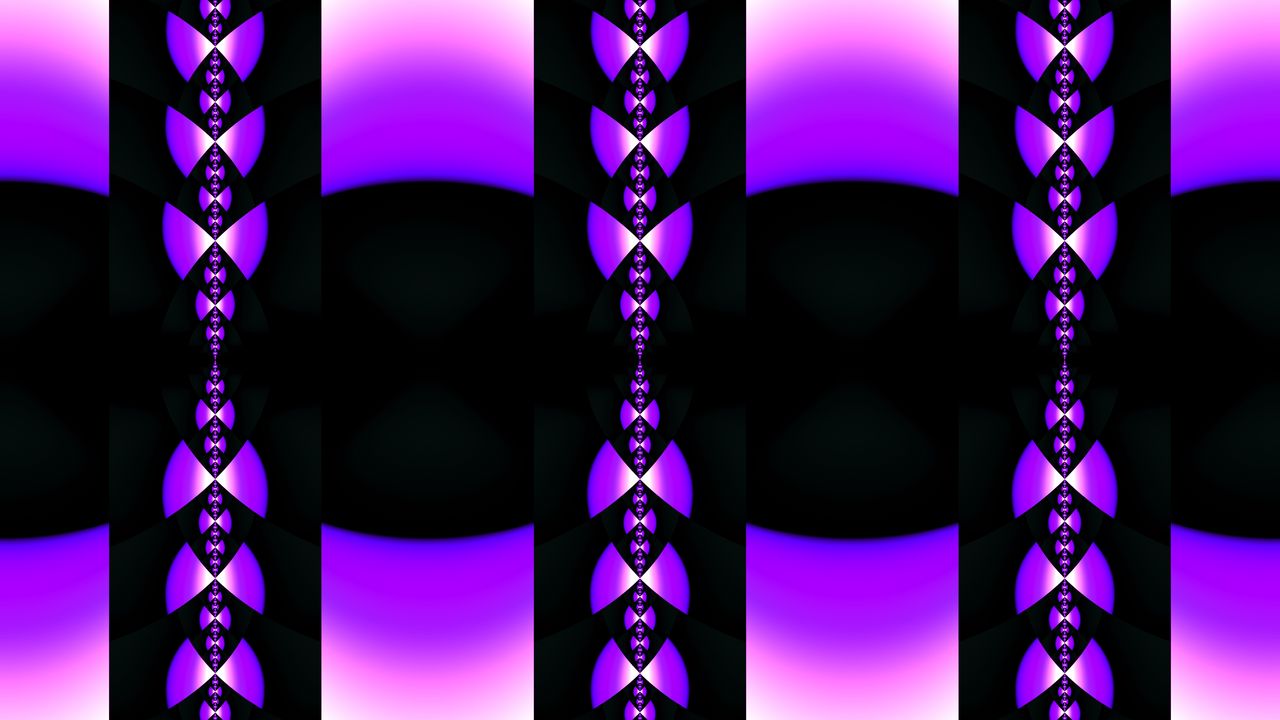 Wallpaper fractal, pattern, geometry, purple