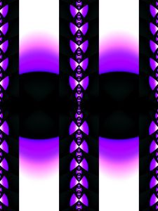 Preview wallpaper fractal, pattern, geometry, purple