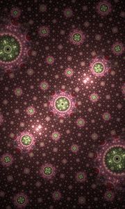 Preview wallpaper fractal, pattern, glow, optical illusion, abstraction