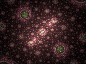 Preview wallpaper fractal, pattern, glow, optical illusion, abstraction