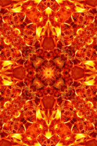 Preview wallpaper fractal, pattern, glow, fire, abstraction