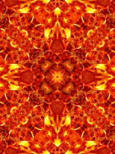 Preview wallpaper fractal, pattern, glow, fire, abstraction