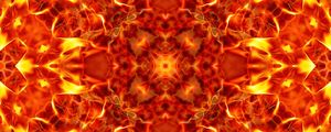 Preview wallpaper fractal, pattern, glow, fire, abstraction