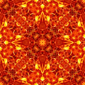 Preview wallpaper fractal, pattern, glow, fire, abstraction