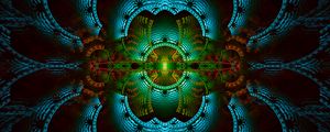 Preview wallpaper fractal, pattern, glow, abstraction