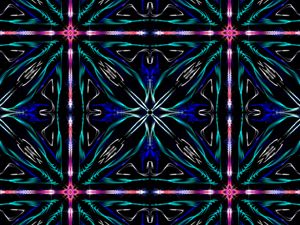 Preview wallpaper fractal, pattern, glow, abstraction, glare