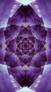 Preview wallpaper fractal, pattern, glow, purple, abstraction