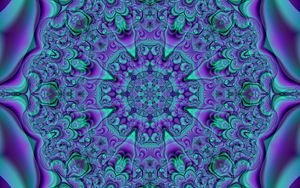 Preview wallpaper fractal, pattern, gradient, shapes