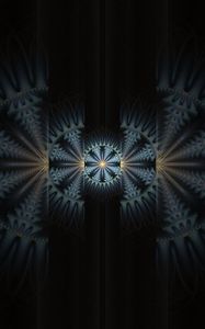 Preview wallpaper fractal, pattern, illusion, dark, abstraction