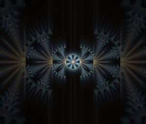 Preview wallpaper fractal, pattern, illusion, dark, abstraction