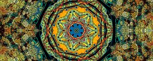 Preview wallpaper fractal, pattern, kaleidoscope, abstraction