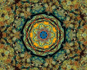 Preview wallpaper fractal, pattern, kaleidoscope, abstraction