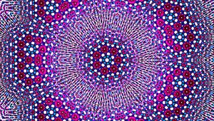 Preview wallpaper fractal, pattern, kaleidoscope, abstraction, purple