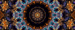 Preview wallpaper fractal, pattern, kaleidoscope, abstraction, motley