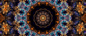 Preview wallpaper fractal, pattern, kaleidoscope, abstraction, motley