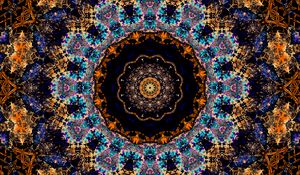 Preview wallpaper fractal, pattern, kaleidoscope, abstraction, motley