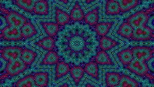 Preview wallpaper fractal, pattern, kaleidoscope, bright, abstraction