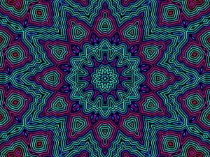 Preview wallpaper fractal, pattern, kaleidoscope, bright, abstraction