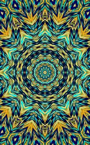 Preview wallpaper fractal, pattern, kaleidoscope, bright, motley, abstraction