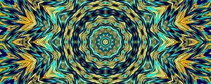 Preview wallpaper fractal, pattern, kaleidoscope, bright, motley, abstraction