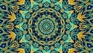 Preview wallpaper fractal, pattern, kaleidoscope, bright, motley, abstraction