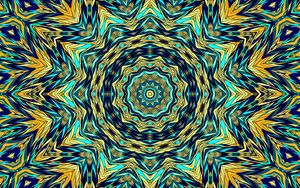 Preview wallpaper fractal, pattern, kaleidoscope, bright, motley, abstraction