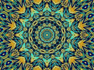 Preview wallpaper fractal, pattern, kaleidoscope, bright, motley, abstraction