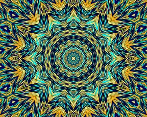 Preview wallpaper fractal, pattern, kaleidoscope, bright, motley, abstraction