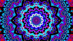 Preview wallpaper fractal, pattern, kaleidoscope, abstraction, bright, background