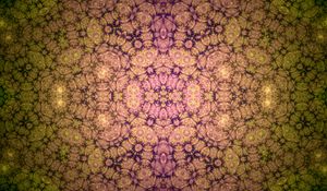 Preview wallpaper fractal, pattern, light, bright, abstraction, digital