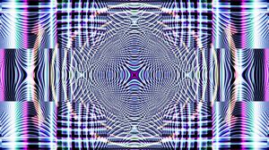 Preview wallpaper fractal, pattern, lines, abstraction, purple