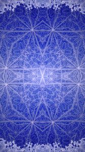 Preview wallpaper fractal, pattern, lines, blue, abstraction