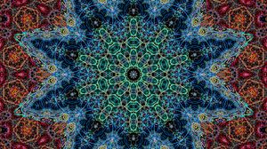 Preview wallpaper fractal, pattern, lines, abstraction, colorful, motley