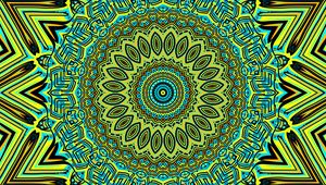 Preview wallpaper fractal, pattern, mandala, bright