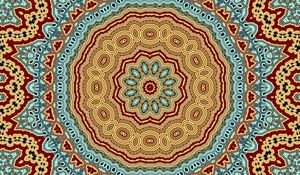 Preview wallpaper fractal, pattern, mandala, abstraction