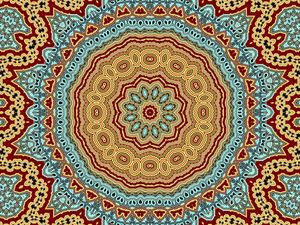 Preview wallpaper fractal, pattern, mandala, abstraction