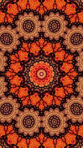 Preview wallpaper fractal, pattern, mandala, background