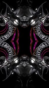 Preview wallpaper fractal, pattern, metal, abstraction