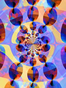 Preview wallpaper fractal, pattern, mosaic, kaleidoscope, colorful