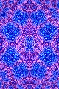 Preview wallpaper fractal, pattern, neon, purple, blue, abstraction