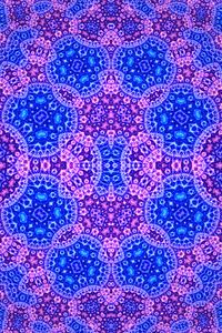 Preview wallpaper fractal, pattern, neon, purple, blue, abstraction