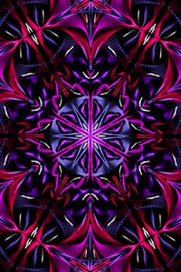 Preview wallpaper fractal, pattern, purple, abstraction