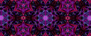 Preview wallpaper fractal, pattern, purple, abstraction