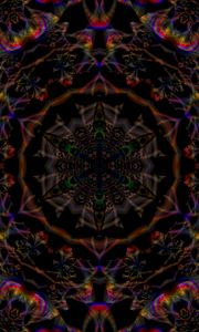 Preview wallpaper fractal, pattern, shapes, abstraction, colorful