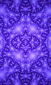 Preview wallpaper fractal, pattern, shapes, abstraction, purple