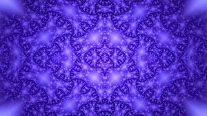 Preview wallpaper fractal, pattern, shapes, abstraction, purple