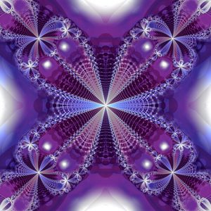 Preview wallpaper fractal, pattern, shapes, purple, abstraction